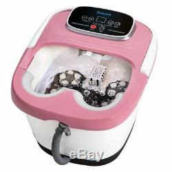 Chauffée Foot Spa Baignoire Jacuzzi Pédicure Soaker Avec Massage Électrique Hea