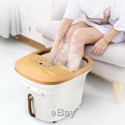 Cloris Foot Spa Bain De Massage Avec La Chaleur Infrarouge Et Bulle, Télécommande