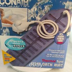 Conair Body Bénéficie Puissant Full Body Massager Thermal Spa Soft Bath Mat