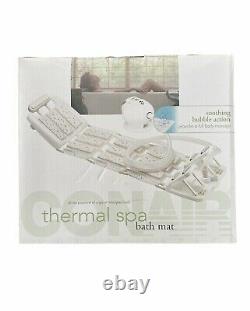 Conair Body Thermal Spa Bath Mat Neck Foot Vibrating Massage Control Open Box