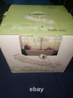 Conair MBTS9 Tapis de bain thermal avec télécommande et massage (Chrome)