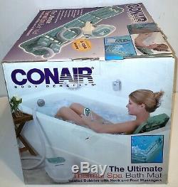 Conair Mbts4sr The Ultimate Full Body Thermal Spa Tapis De Bain Withback & Massage Des Pieds