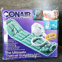 Conair Mbts4srr L’ultimate Full Body Thermal Spa Bath Mat Dos &foot Massagers