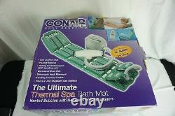 Conair Mbts4srr Ultimate Thermal Spa Heating Bath Mat Avec Remote New