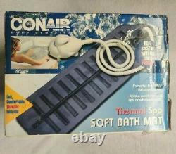 Conair Thermal Spa Soft Bath Mat Mbts2n Action Puissante De Massage Complet Du Corps