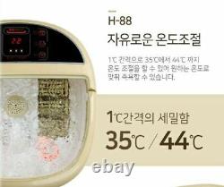 Corée Oxygène Bubble Foot Spa Bain Massager Digital Massager Therapy Heater Relax