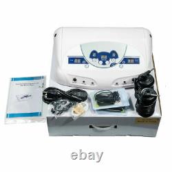 Detox Foot Bath Dual Ionic Cell Relax Spa Massager Machine LCD Music Player 805a