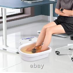 Double Utilisateur Ionic Detox Foot Bath Machine Tub Basin Kit Avec Arrays Massage Spa