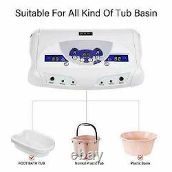Dual Ionic Detox Detox Bateau Cell Relax Spa Massager Machine LCD Mp3 Music Player