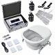 Dual User Ionic Detox Foot Spa Machine Tub Kit With Arrays Infrared Belts Accueil