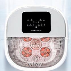 (Fiche EU 220V) Bain de pieds Spa avec affichage LCD 11L 420W Contrôle thermostatique US