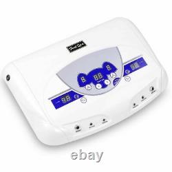Foot Bath Spa Machine Dual User Ionic Detox Cell Cleanse Mp3 Avec Des Écouteurs Arrays