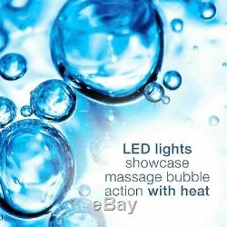 Foot Spa Bain De Massage Avec Chaleur Soaker Cascade Vibration Bubble Rouleau Relax