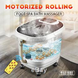 Foot Spa Bain Numérique De Massage Thérapie De Chauffage Vibration Relax Pédicure Bubble