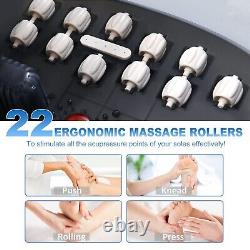 Grand spa pour les pieds électrique avec contrôle de température et 22 rouleaux de massage shiatsu