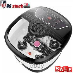Hot Sell Foot Spa Bath Massager With Massage Rollers Heat And Bubbles Temp Timer
