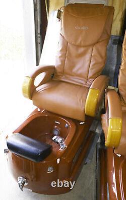LOT de 5 fauteuils de pédicure et massage CLEO Spa Bain à remous pour les pieds Salon de manucure J&A