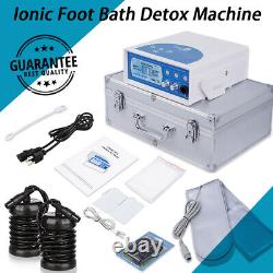 Machine de bain de pieds détoxifiant ionique pour le nettoyage à domicile, massage et soulagement du stress