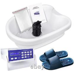 Machine de bain de pieds ionique detox avec chausson de massage, nettoyage ionique professionnel ionique