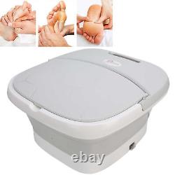 Machine de bain de pieds pliable avec massage électrique, chauffage et maison HPT