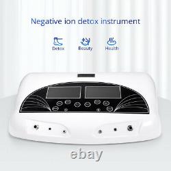 Nouveau Dual Ion Detox Ionic Foot Bath Spa Cleanse Machine Infrared Belt Large LCD