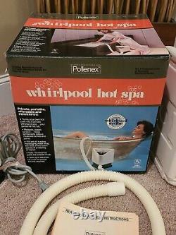 Pollenex Wb900 Whirlpool Hot Spa Tub Pour Les Muscles Douloureux De La Douleur Condition Excellente