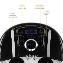 Portable Électrique Pied Spa Bain Shiatsu Roller Motorized Massager Chauffage Rapide