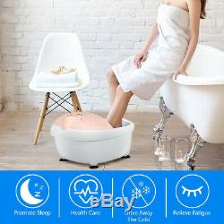 Portable Foot Spa Bain De Massage Bubble Heat Soaker Vibration Pédicure Tremper Bain