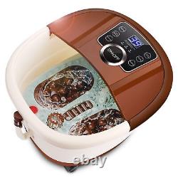 Rollers Foot Spa Baignoire Massager W Deep Heating Soaker Bucket Digital E 298