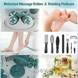 Spa Pied/baignoire 24 Rouleaux De Massage Motorisés Baignoire Pied Avec Chaleur Et Massage Ag