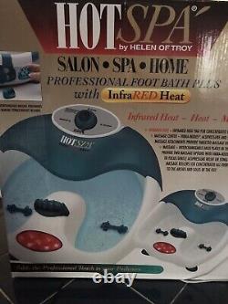 Spa chaud par Helen de Troy Professional Foot Bath Plus avec chaleur infrarouge MD-61355