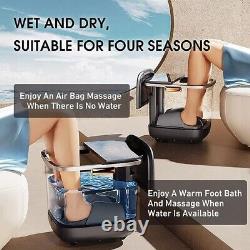 Spa de bain de pieds avec chaleur et massage, électrique, enveloppe à air KASJ