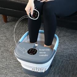 Spa de massage pour les pieds pliable Carepeutic avec télécommande KH309