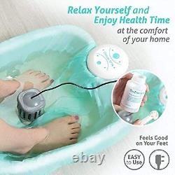 Spa de pieds BioEnergizer Pro Machine de bain de pieds pour les muscles contractés, Achi