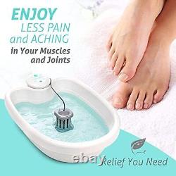 Spa de pieds BioEnergizer Pro Machine de bain de pieds pour les muscles contractés, Achi