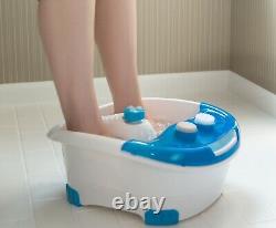 Spa pédicure chauffante HoMedics : bain de pieds bouillonnant avec massage et soin des ongles des pieds