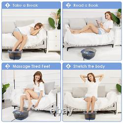 'Spa pour les pieds avec chaleur, massage et jets, masseur de bain chauffant pour les pieds avec 4 modes de massage'