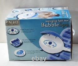 Tapis de bain massant HOMEDICS Bubble Spa avec contrôle de massage à 2 vitesses, modèle BMAT-4