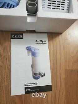 (neuw Open Box!) Homedics Jet-1 Jetspa Bath De Luxe Jet Spa Dual Jets Whirlpool