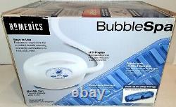 (new In Box!) Homedics (bmat-1a) Bubble Spa Maillage Bubble Bath Mat Avec Chauffage
